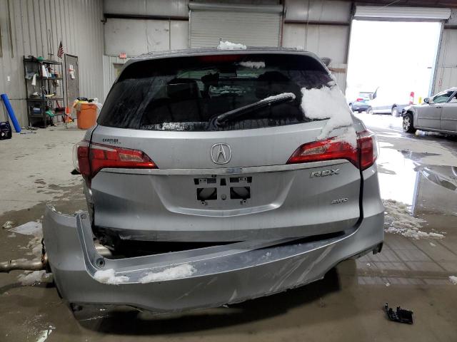 5J8TB4H31JL019199 - 2018 ACURA RDX SILVER photo 6