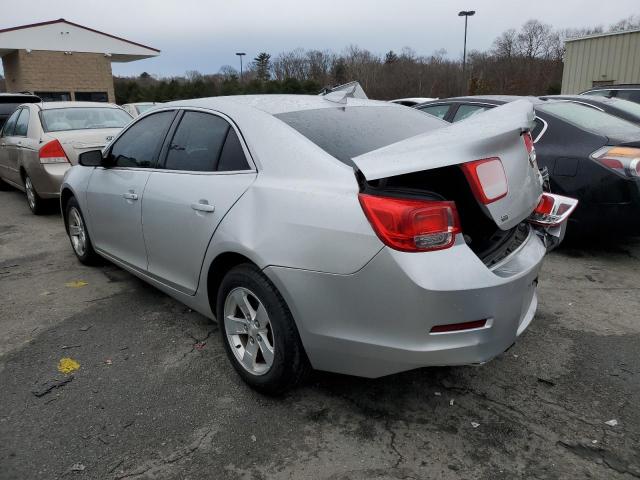 1G11C5SL9FU133415 - 2015 CHEVROLET MALIBU 1LT SILVER photo 2