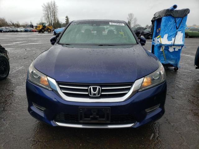 1HGCR2F89DA045564 - 2013 HONDA ACCORD EXL BLUE photo 5