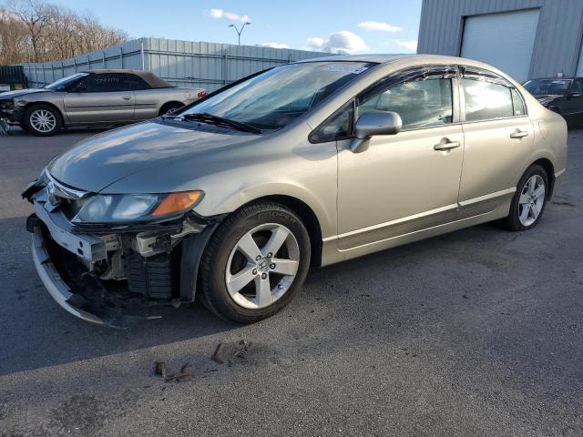 1HGFA16868L105874 - 2008 HONDA CIVIC EX GOLD photo 1