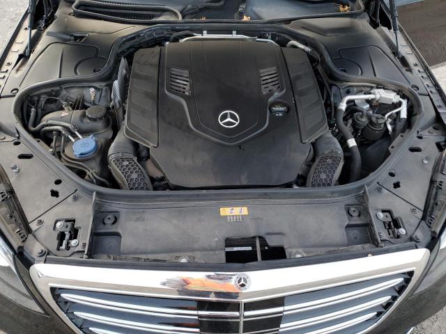 WDDUG8DB2KA448945 - 2019 MERCEDES-BENZ S 560 BLACK photo 11