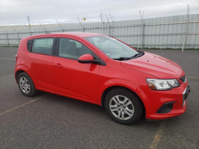 1G1JG6SB2L4126108 - 2020 CHEVROLET SONIC RED photo 4