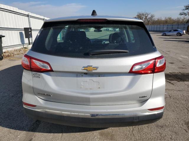 2GNAXREV2J6220071 - 2018 CHEVROLET EQUINOX LS SILVER photo 6