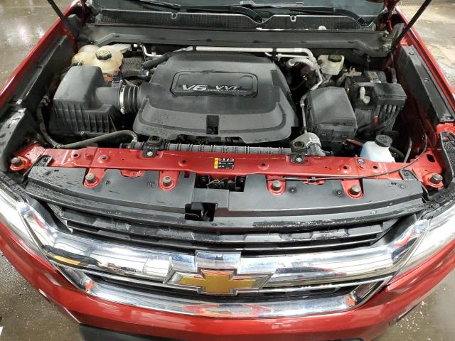 1GCGTCE34G1247455 - 2016 CHEVROLET COLORADO LT ORANGE photo 11