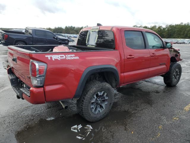 3TMAZ5CNXLM134370 - 2020 TOYOTA TACOMA DOUBLE CAB RED photo 3