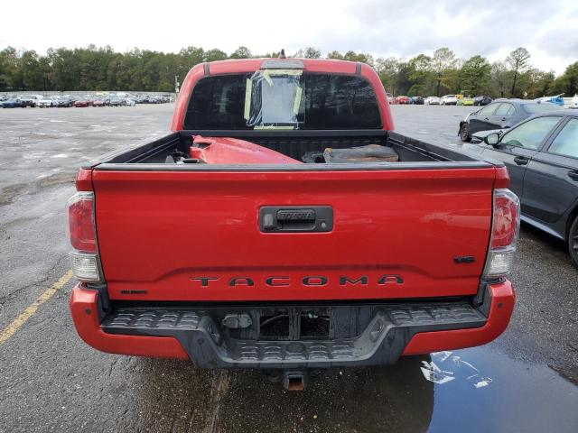 3TMAZ5CNXLM134370 - 2020 TOYOTA TACOMA DOUBLE CAB RED photo 6
