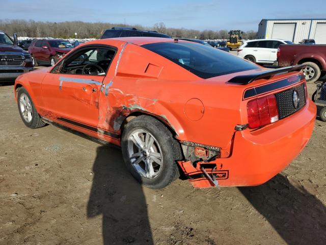 1ZVFT80N875294334 - 2007 FORD MUSTANG ORANGE photo 2