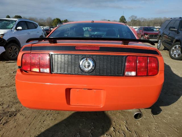 1ZVFT80N875294334 - 2007 FORD MUSTANG ORANGE photo 6