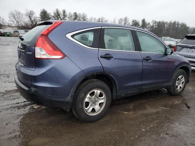 5J6RM4H31DL013064 - 2013 HONDA CR-V LX BLUE photo 3