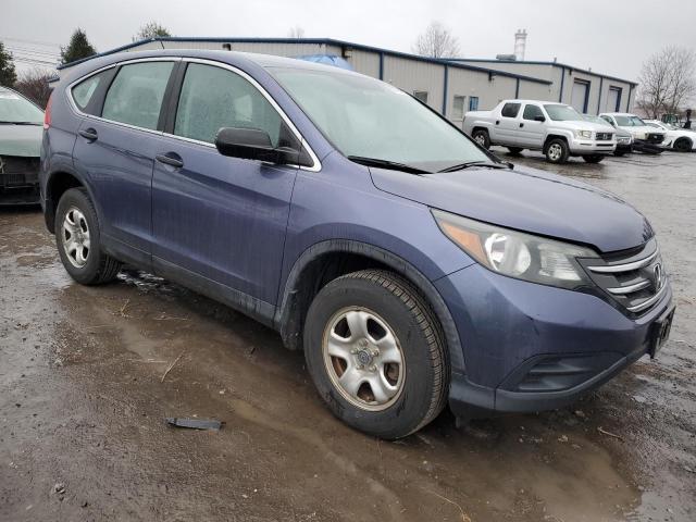 5J6RM4H31DL013064 - 2013 HONDA CR-V LX BLUE photo 4