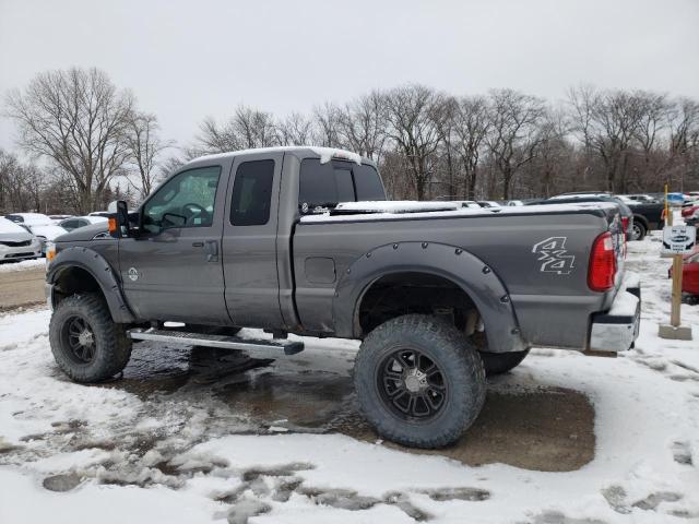 1FT7X2BT2CEC91654 - 2012 FORD F250 SUPER GRAY photo 2