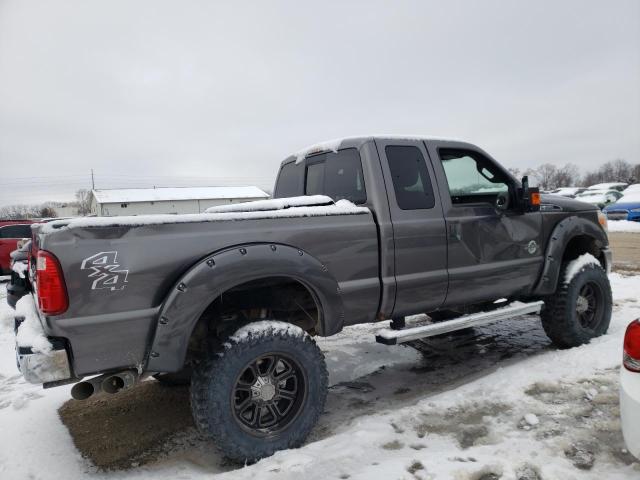 1FT7X2BT2CEC91654 - 2012 FORD F250 SUPER GRAY photo 3