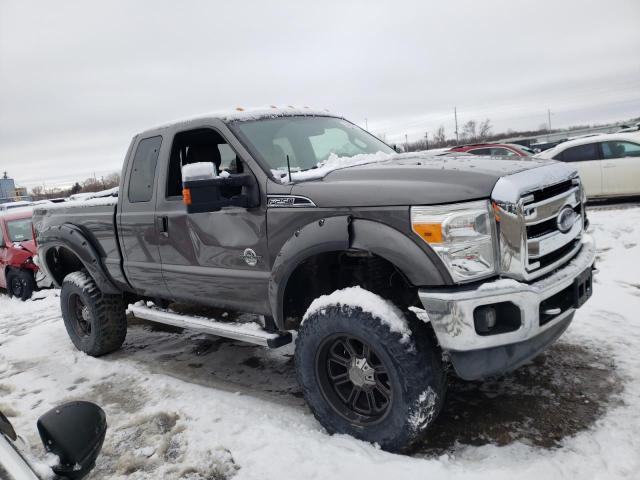 1FT7X2BT2CEC91654 - 2012 FORD F250 SUPER GRAY photo 4