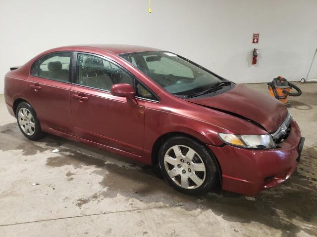 2HGFA16539H545040 - 2009 HONDA CIVIC LX MAROON photo 4