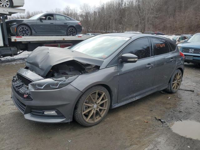 1FADP3L93HL234190 - 2017 FORD FOCUS ST GRAY photo 1