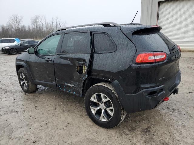 1C4PJMBS3EW188079 - 2014 JEEP CHEROKEE TRAILHAWK BLACK photo 2