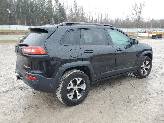 1C4PJMBS3EW188079 - 2014 JEEP CHEROKEE TRAILHAWK BLACK photo 3