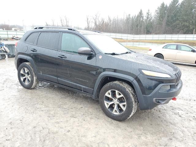1C4PJMBS3EW188079 - 2014 JEEP CHEROKEE TRAILHAWK BLACK photo 4