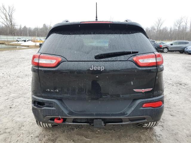 1C4PJMBS3EW188079 - 2014 JEEP CHEROKEE TRAILHAWK BLACK photo 6