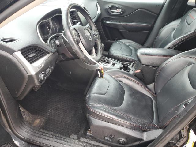 1C4PJMBS3EW188079 - 2014 JEEP CHEROKEE TRAILHAWK BLACK photo 7