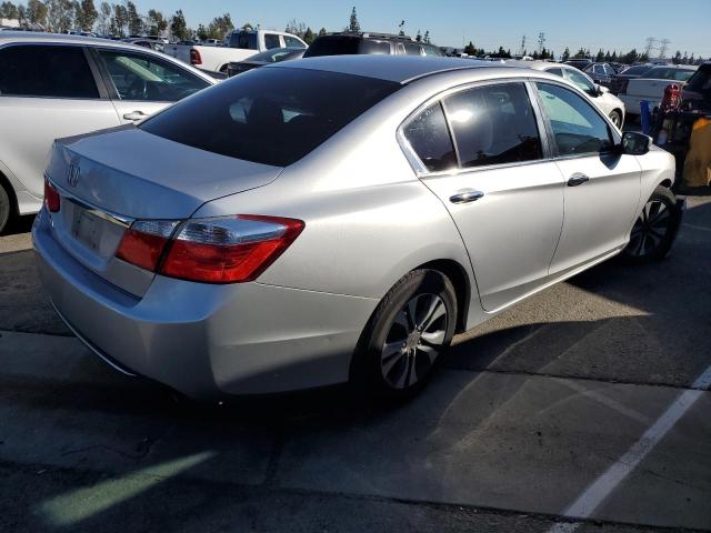 1HGCR2F35FA147824 - 2015 HONDA ACCORD LX SILVER photo 3