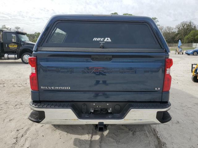 3GCUACED1NG502580 - 2022 CHEVROLET SILVERADO C1500 LT BLUE photo 6