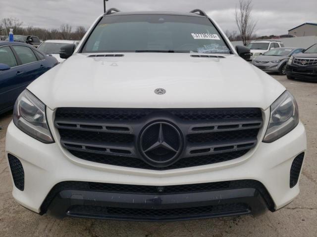 4JGDF6EE4JB172119 - 2018 MERCEDES-BENZ GLS 450 4MATIC WHITE photo 5