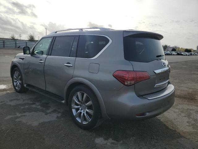 JN8AZ2NF5C9519052 - 2012 INFINITI QX56 BEIGE photo 2