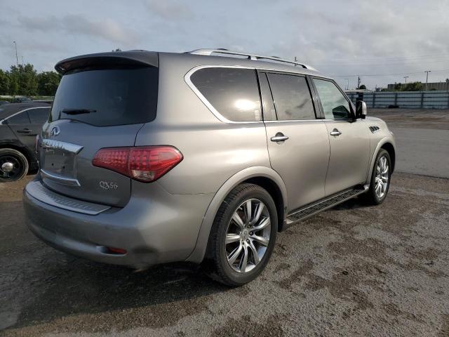 JN8AZ2NF5C9519052 - 2012 INFINITI QX56 BEIGE photo 3