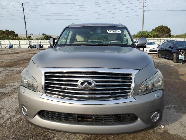 JN8AZ2NF5C9519052 - 2012 INFINITI QX56 BEIGE photo 5