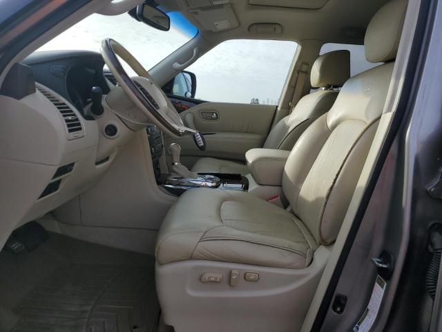 JN8AZ2NF5C9519052 - 2012 INFINITI QX56 BEIGE photo 7