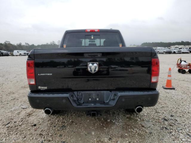 1C6RD6PT8CS349583 - 2012 DODGE RAM 1500 LONGHORN BLACK photo 6