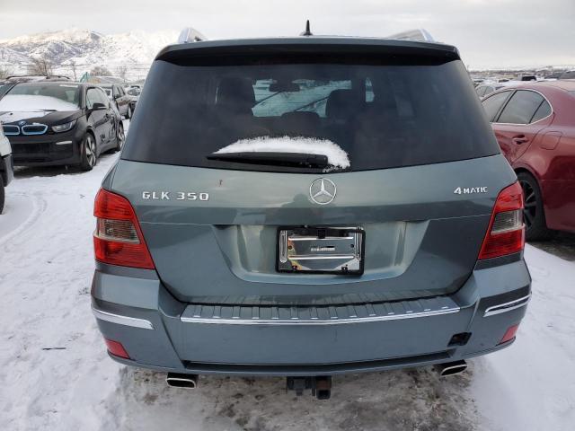 WDCGG8HBXCF736888 - 2012 MERCEDES-BENZ GLK 350 4MATIC BLUE photo 6