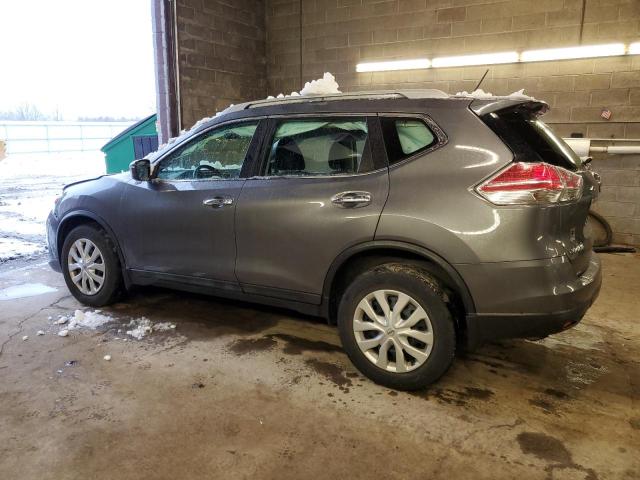 5N1AT2MV5GC866570 - 2016 NISSAN ROGUE S GRAY photo 2