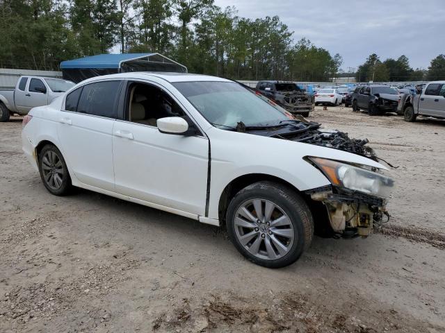 1HGCP2F86CA127319 - 2012 HONDA ACCORD EXL WHITE photo 4