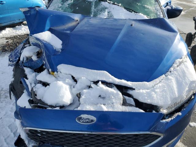 1FADP3K27JL270152 - 2018 FORD FOCUS SE BLUE photo 11