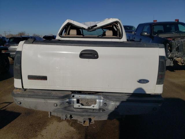 1FTSW21P56ED58673 - 2006 FORD F250 SUPER DUTY WHITE photo 6