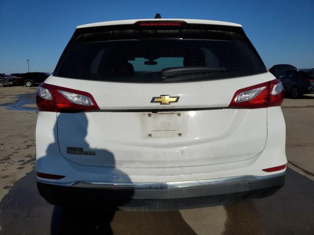 2GNAXHEV3J6133676 - 2018 CHEVROLET EQUINOX LS WHITE photo 6