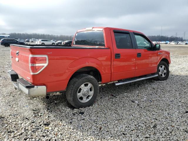 1FTFW1CF7CFA21153 - 2012 FORD F150 SUPERCREW RED photo 3