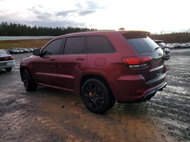 1C4RJFN94JC100360 - 2018 JEEP GRAND CHER TRACKHAWK BURGUNDY photo 2