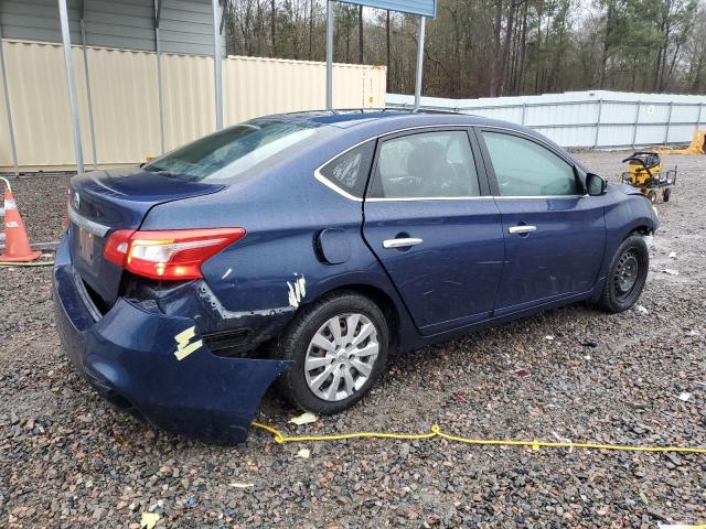 3N1AB7AP4JY279983 - 2018 NISSAN SENTRA S BLUE photo 3