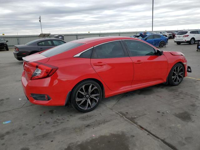 2HGFC2F85KH548604 - 2019 HONDA CIVIC SPORT Rojo foto 3