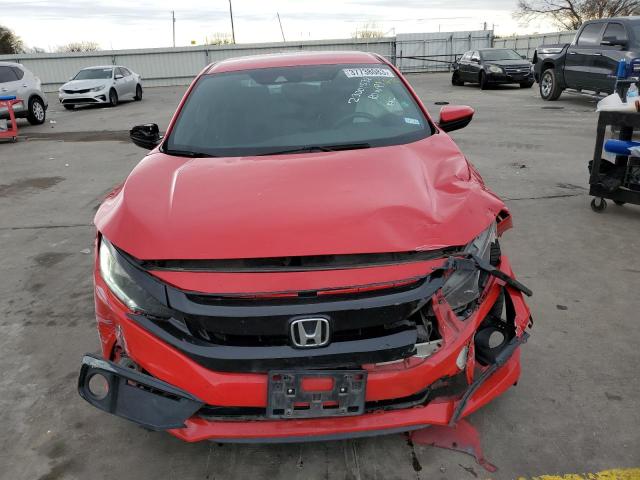 2HGFC2F85KH548604 - 2019 HONDA CIVIC SPORT RED photo 5