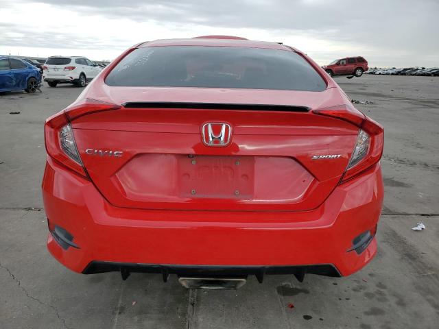 2HGFC2F85KH548604 - 2019 HONDA CIVIC SPORT Rojo foto 6