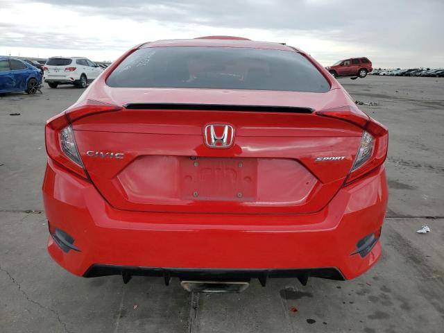 2HGFC2F85KH548604 - 2019 HONDA CIVIC SPORT RED photo 6