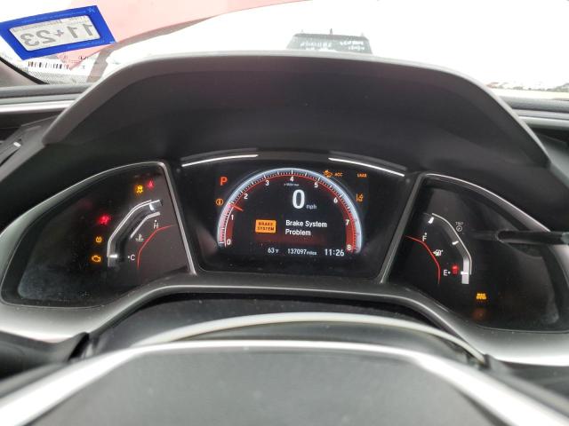 2HGFC2F85KH548604 - 2019 HONDA CIVIC SPORT Rojo foto 9