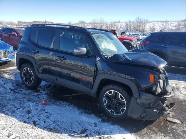 ZACCJBCBXHPF31604 - 2017 JEEP RENEGADE TRAILHAWK BLACK photo 4