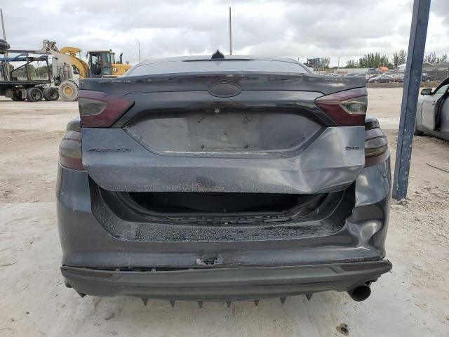 3FA6P0H79FR258409 - 2015 FORD FUSION SE BLACK photo 6