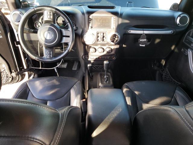1C4BJWEG2DL635501 - 2013 JEEP WRANGLER U SAHARA BLACK photo 8