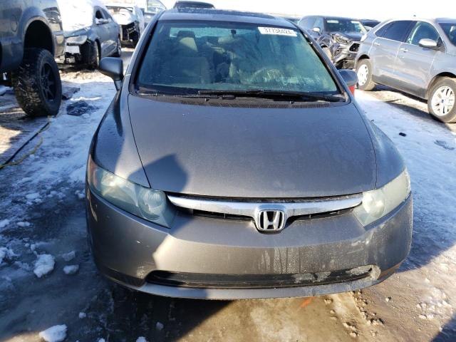 1HGFA16876L131185 - 2006 HONDA CIVIC EX SILVER photo 5